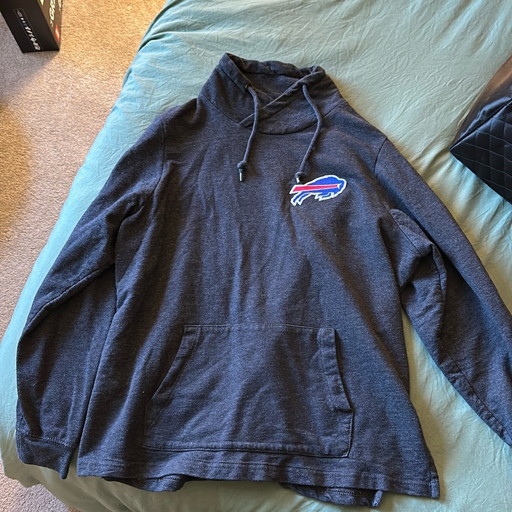 Women’s buffalo bills cowl neck sweatshirt